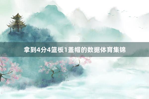 拿到4分4篮板1盖帽的数据体育集锦