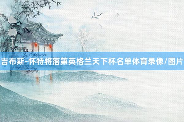 吉布斯-怀特将落第英格兰天下杯名单体育录像/图片